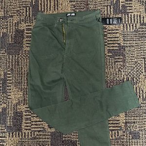 JC JQ Olive Skinny Jeans